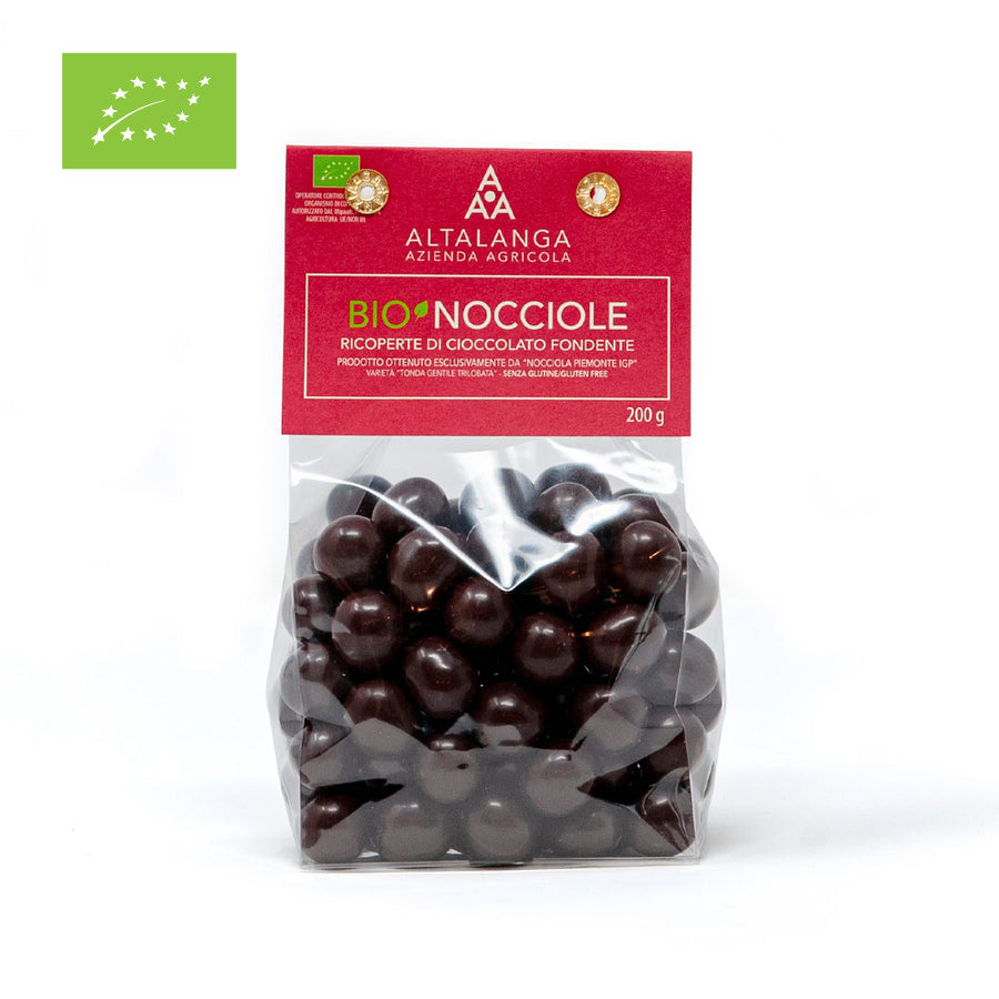 BIO Haselnüsse "Nocciola Piemonte I.G.P." mit Schokolade